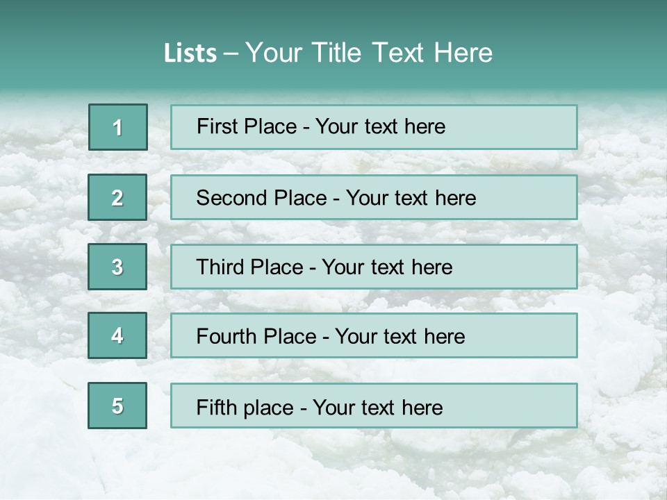 Sky Mountain Strange PowerPoint Template