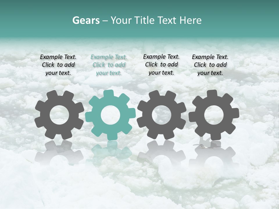 Sky Mountain Strange PowerPoint Template