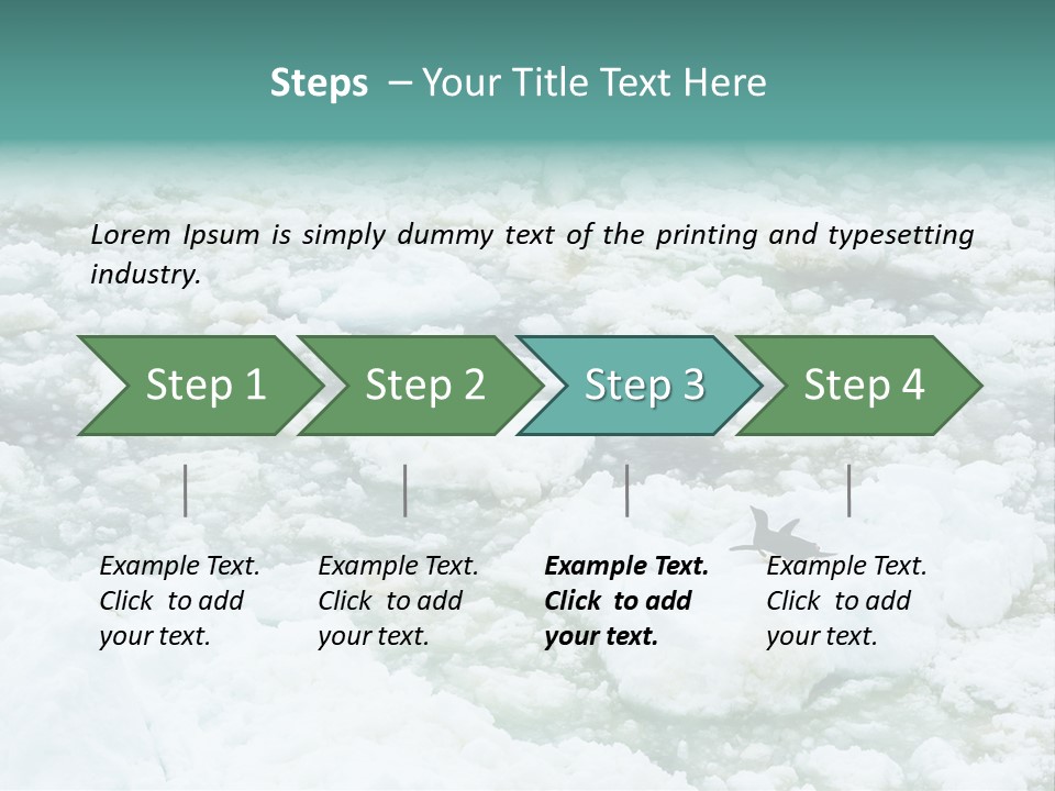 Sky Mountain Strange PowerPoint Template
