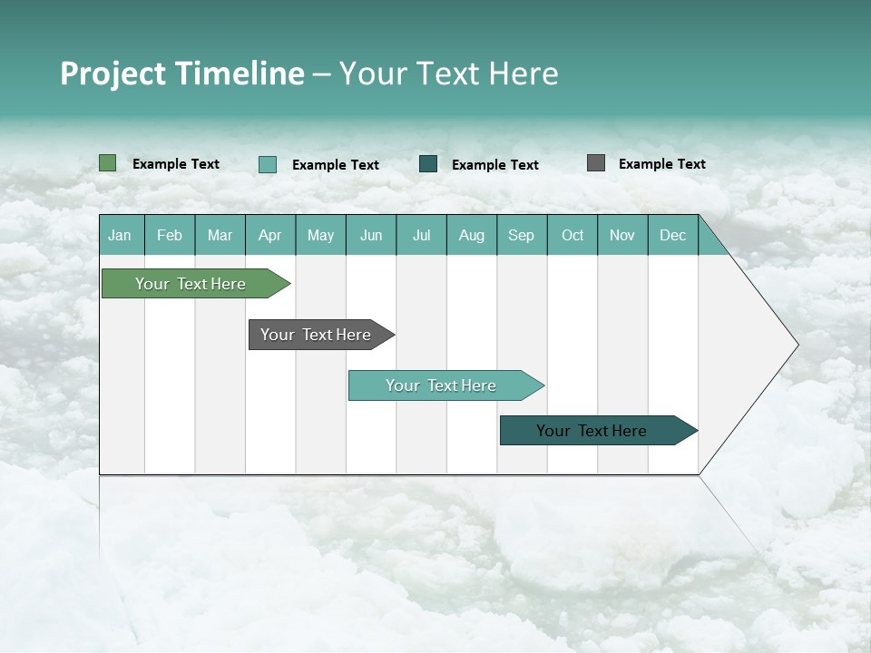 Sky Mountain Strange PowerPoint Template