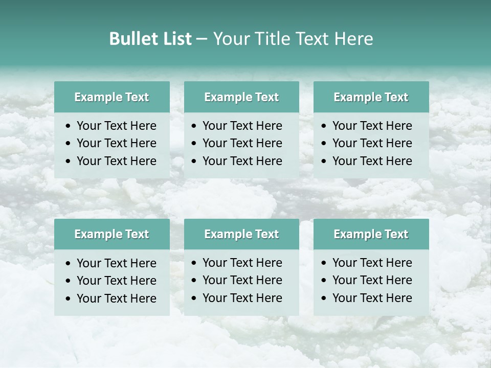 Sky Mountain Strange PowerPoint Template