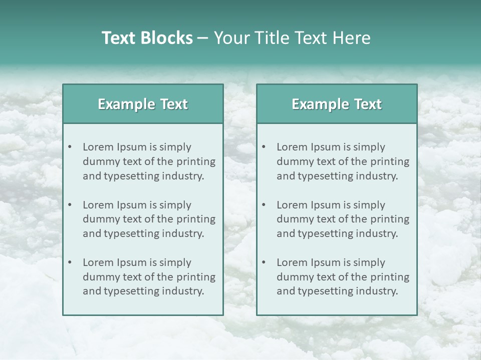 Sky Mountain Strange PowerPoint Template