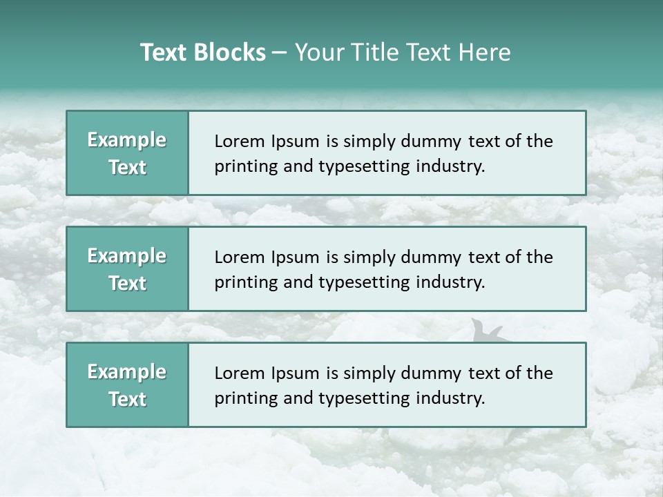 Sky Mountain Strange PowerPoint Template