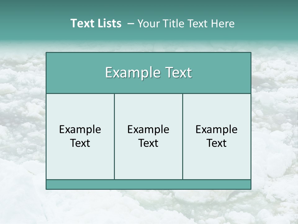 Sky Mountain Strange PowerPoint Template