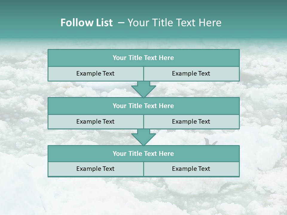 Sky Mountain Strange PowerPoint Template