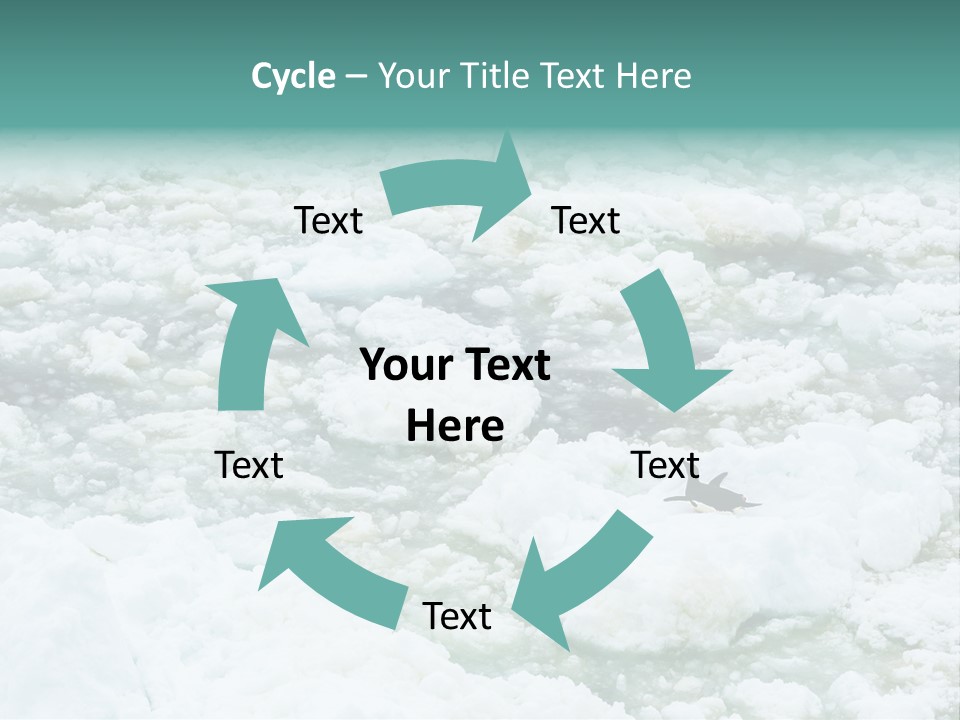 Sky Mountain Strange PowerPoint Template