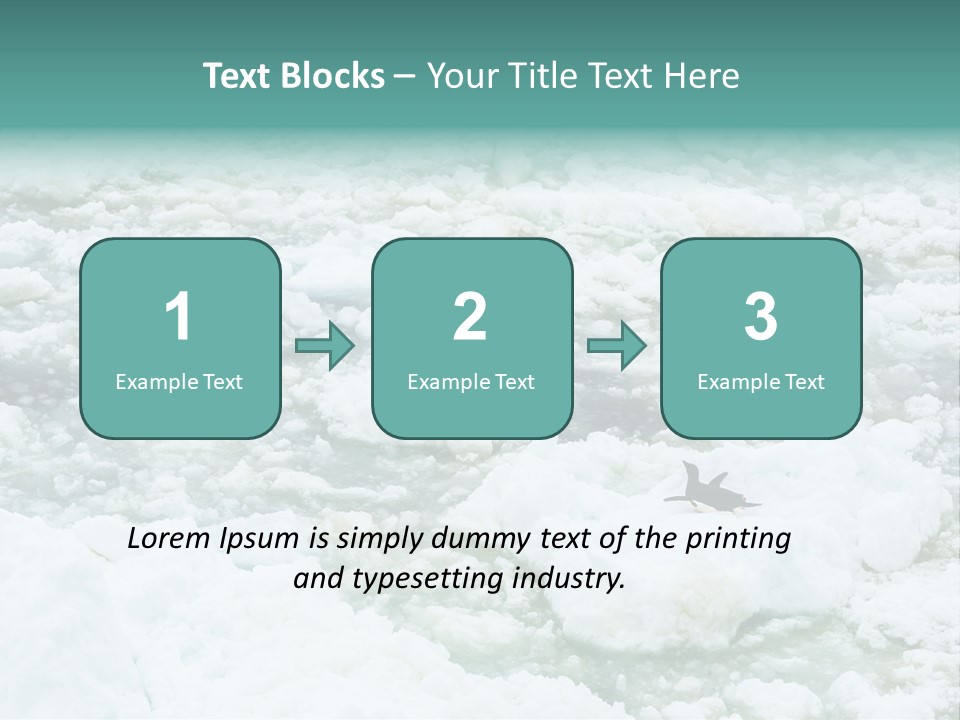 Sky Mountain Strange PowerPoint Template