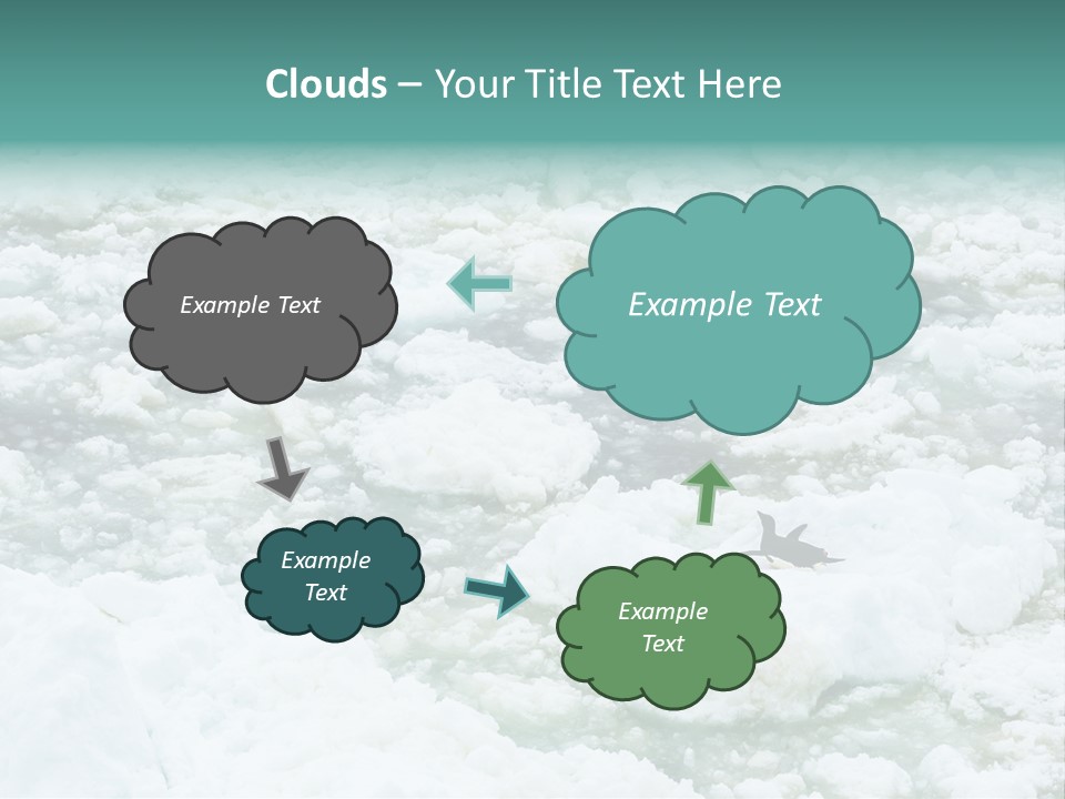 Sky Mountain Strange PowerPoint Template