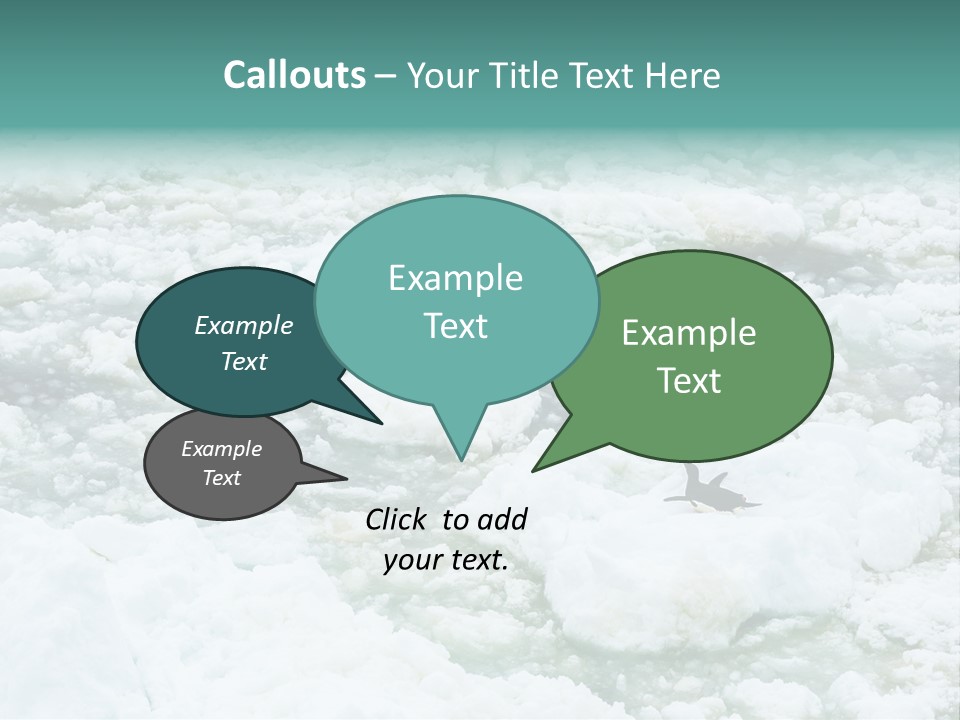 Sky Mountain Strange PowerPoint Template