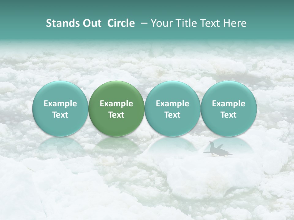 Sky Mountain Strange PowerPoint Template