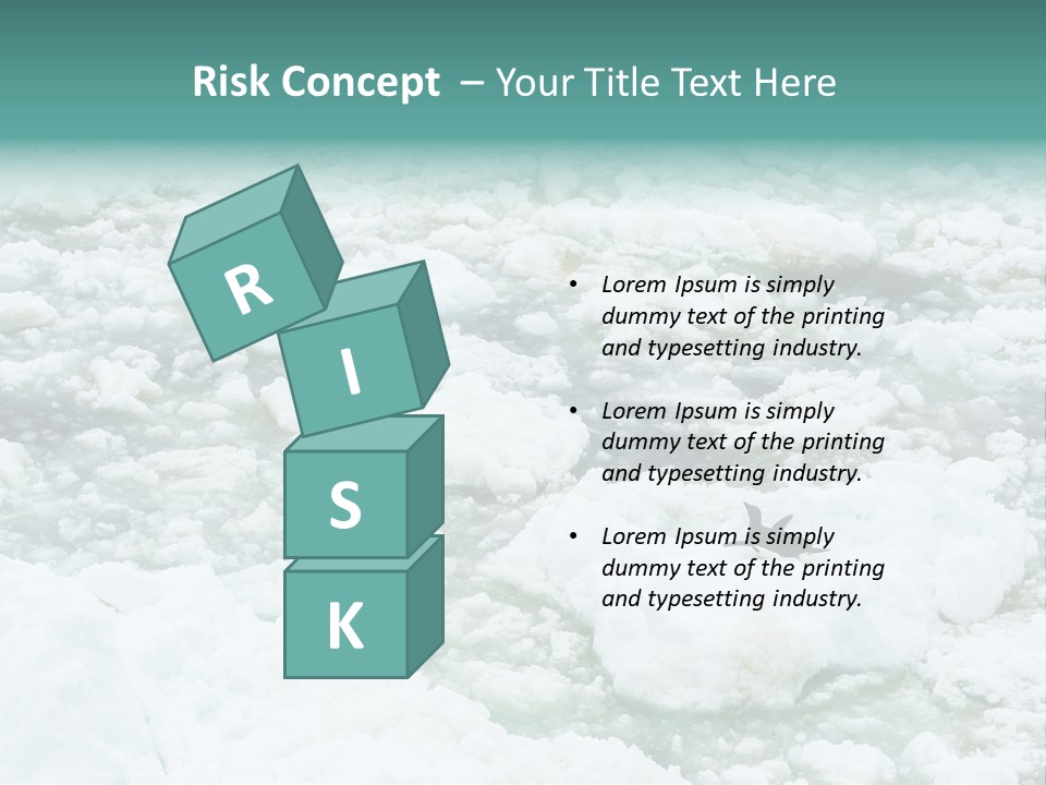 Sky Mountain Strange PowerPoint Template