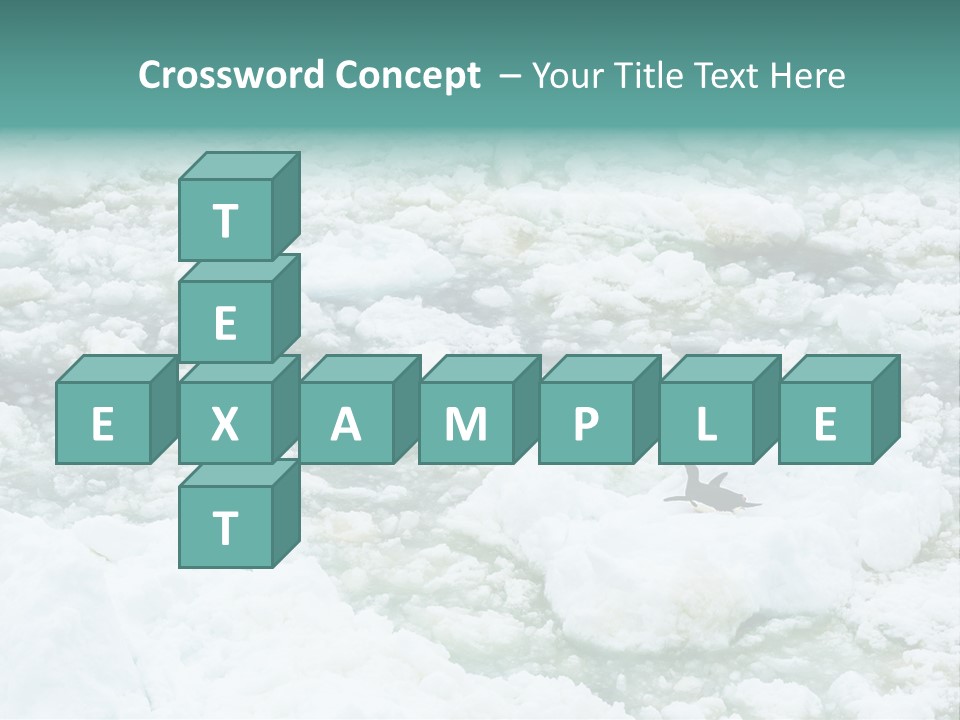 Sky Mountain Strange PowerPoint Template