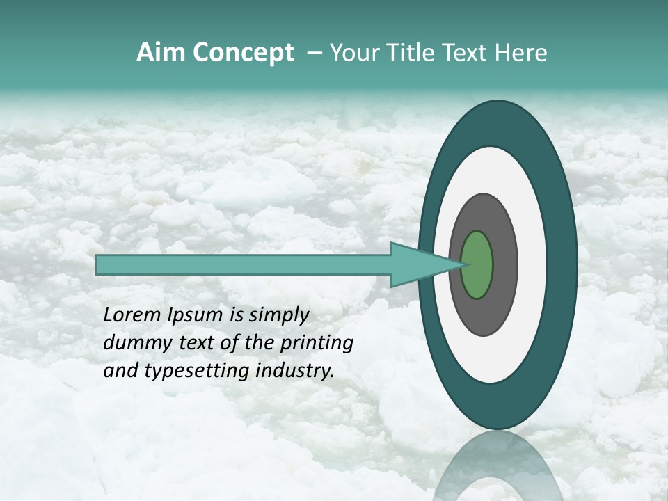 Sky Mountain Strange PowerPoint Template