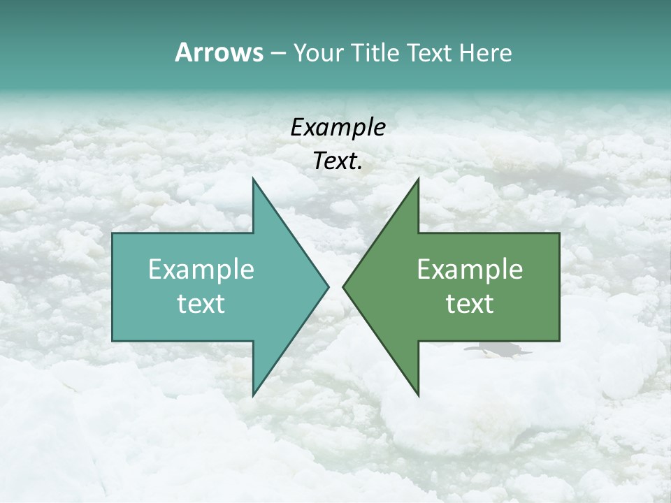 Sky Mountain Strange PowerPoint Template