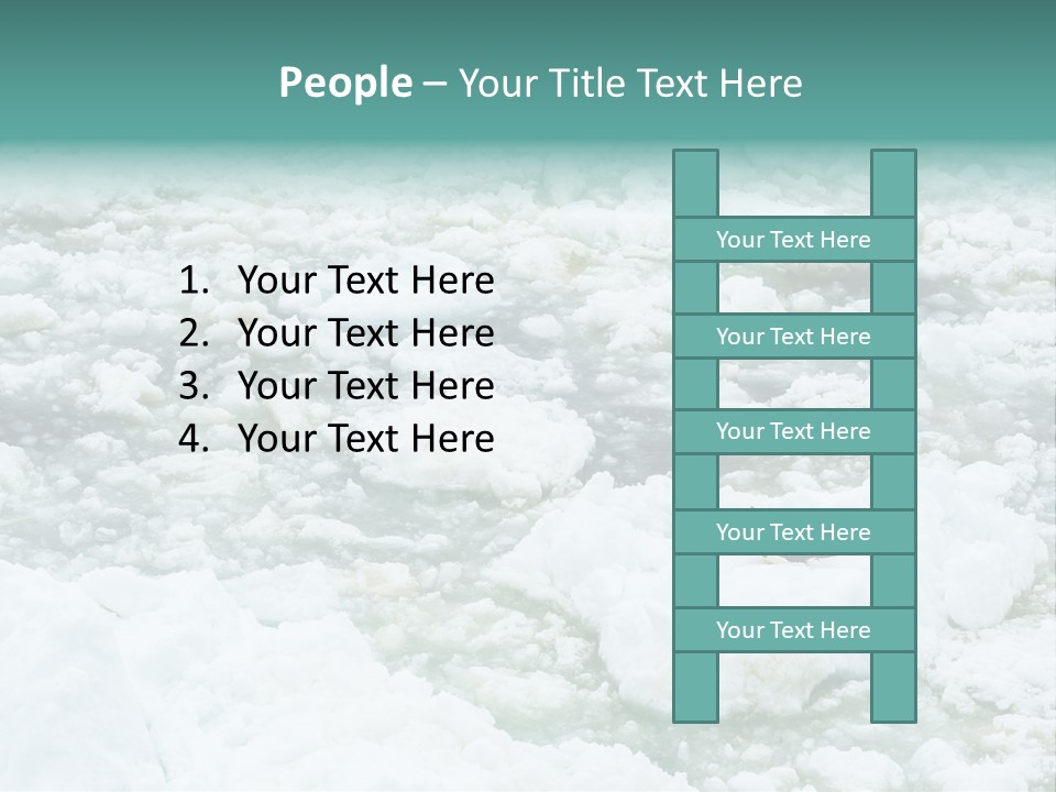 Sky Mountain Strange PowerPoint Template