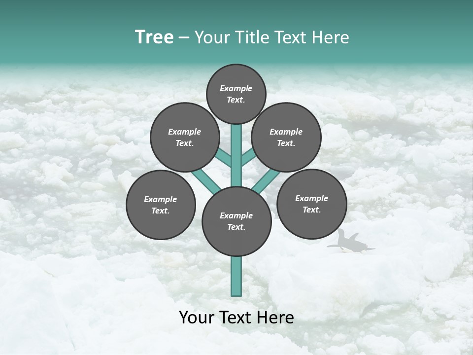 Sky Mountain Strange PowerPoint Template