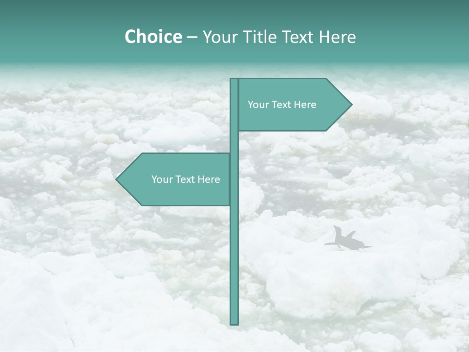 Sky Mountain Strange PowerPoint Template