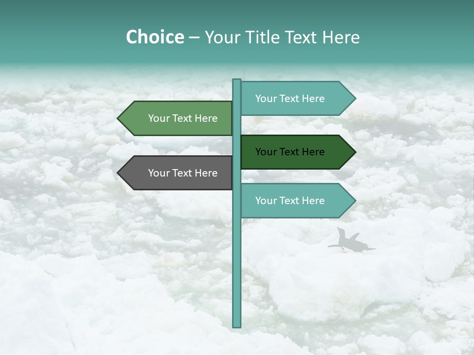 Sky Mountain Strange PowerPoint Template