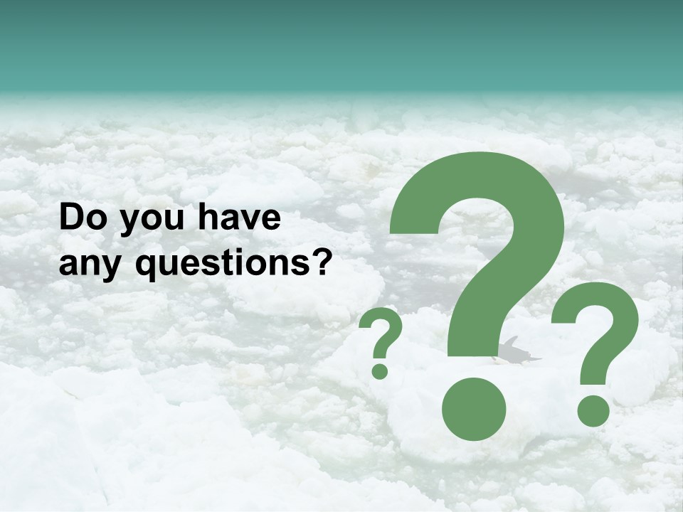 Sky Mountain Strange PowerPoint Template