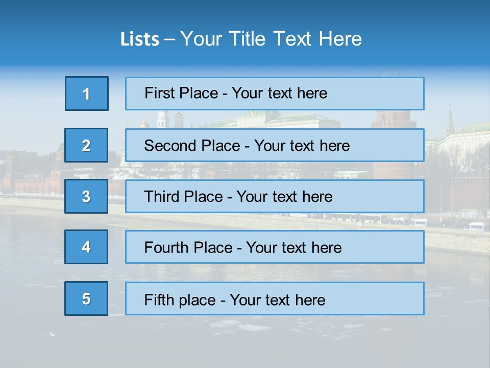 City Orthodox Landmark PowerPoint Template