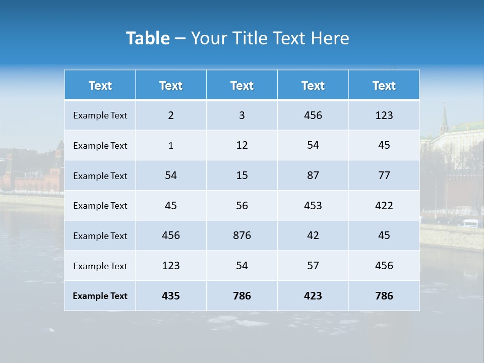 City Orthodox Landmark PowerPoint Template