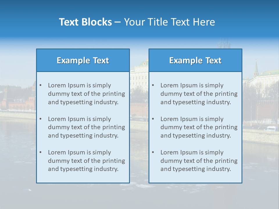 City Orthodox Landmark PowerPoint Template