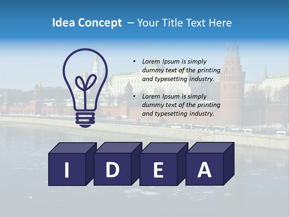 City Orthodox Landmark PowerPoint Template