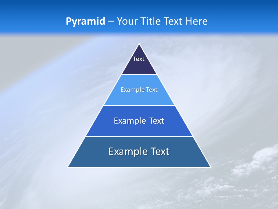 Tropical Space Monsoon PowerPoint Template