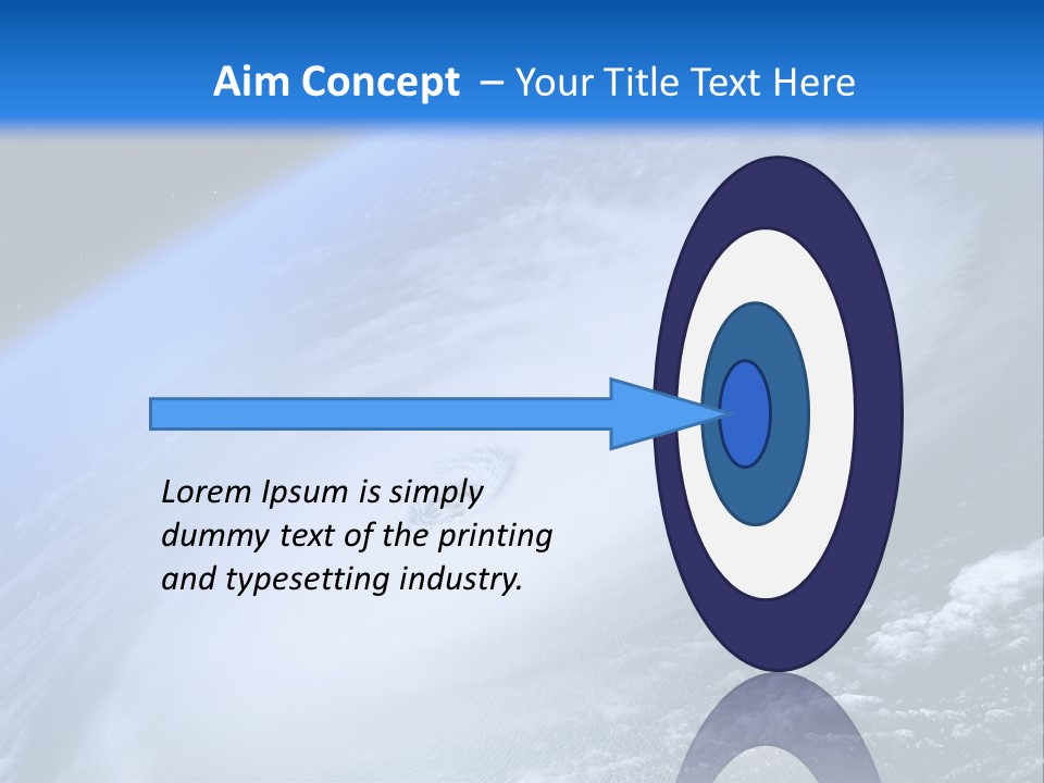 Tropical Space Monsoon PowerPoint Template