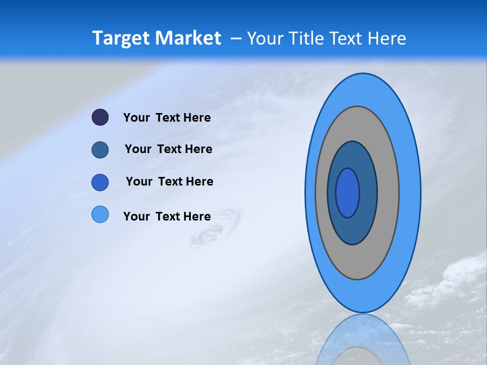 Tropical Space Monsoon PowerPoint Template