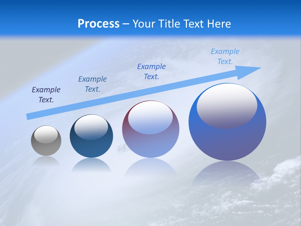 Tropical Space Monsoon PowerPoint Template