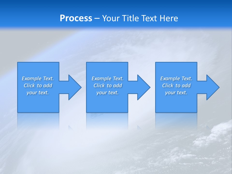 Tropical Space Monsoon PowerPoint Template