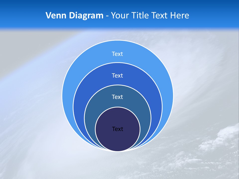 Tropical Space Monsoon PowerPoint Template