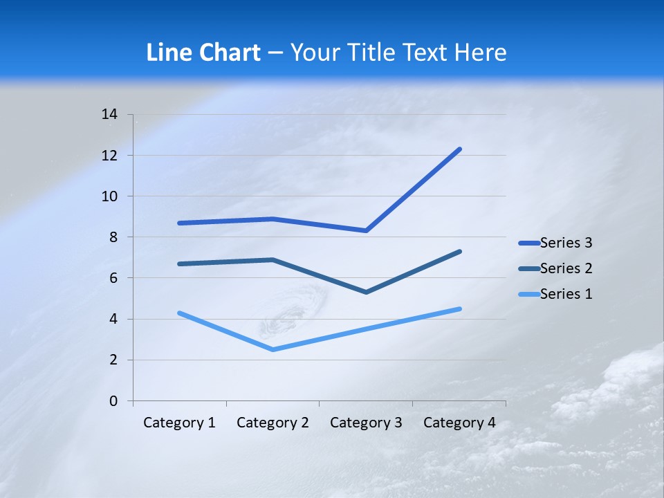 Tropical Space Monsoon PowerPoint Template