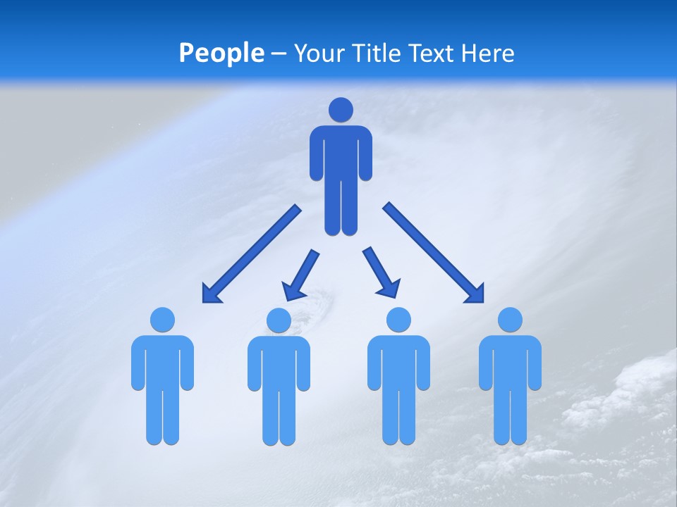 Tropical Space Monsoon PowerPoint Template