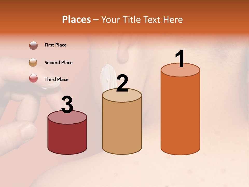 Torso Unwell Caucasian PowerPoint Template