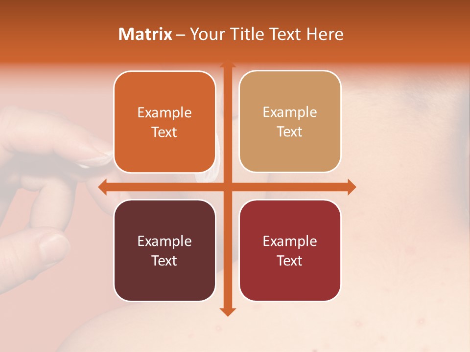 Torso Unwell Caucasian PowerPoint Template