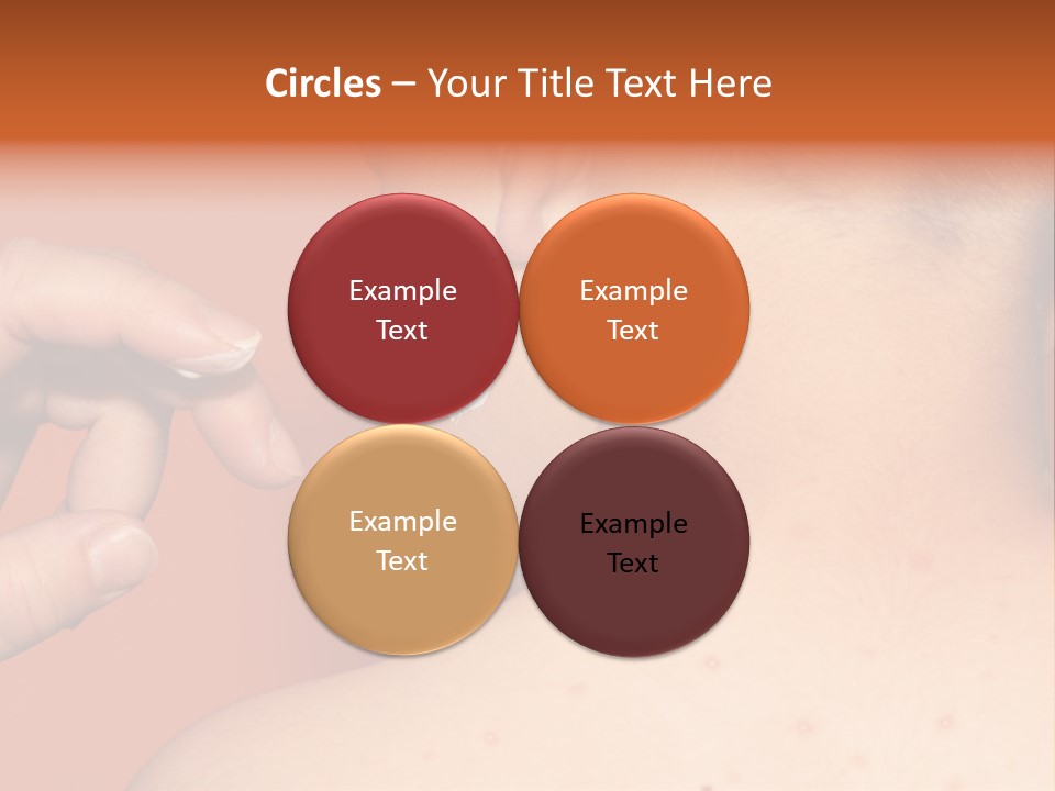 Torso Unwell Caucasian PowerPoint Template