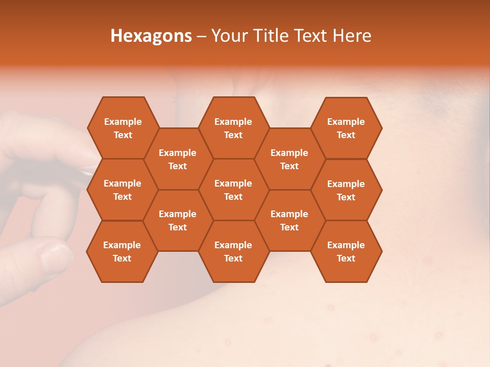 Torso Unwell Caucasian PowerPoint Template