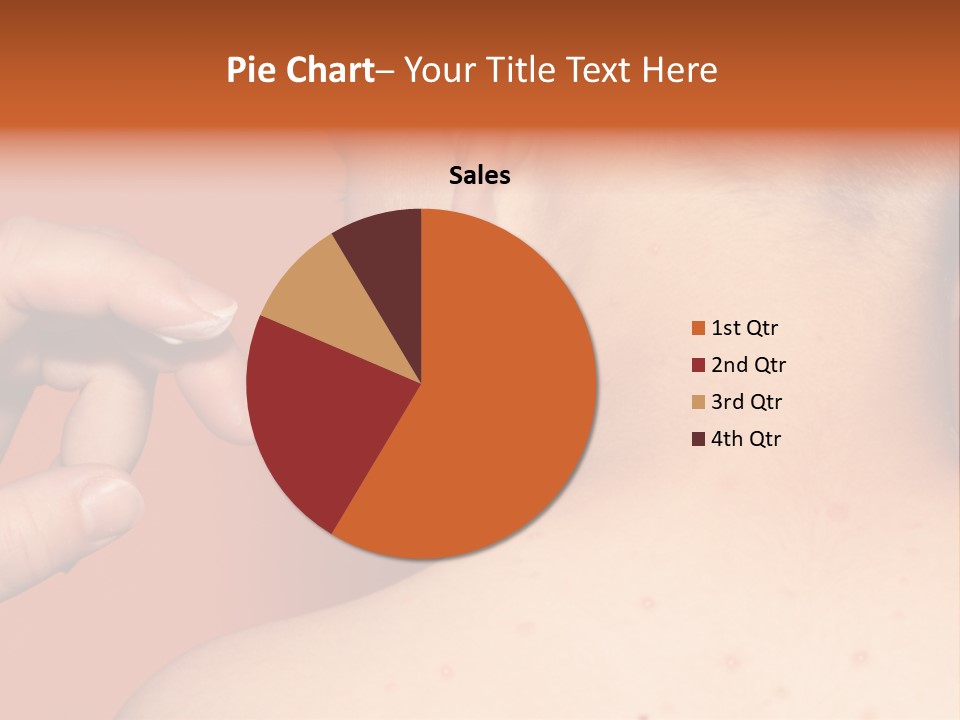 Torso Unwell Caucasian PowerPoint Template