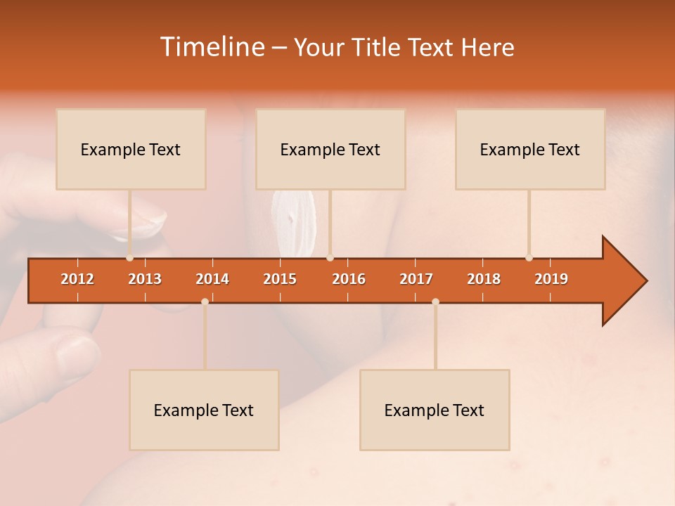 Torso Unwell Caucasian PowerPoint Template