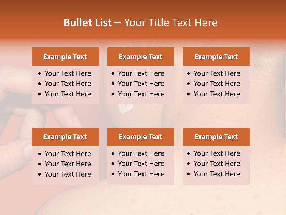 Torso Unwell Caucasian PowerPoint Template