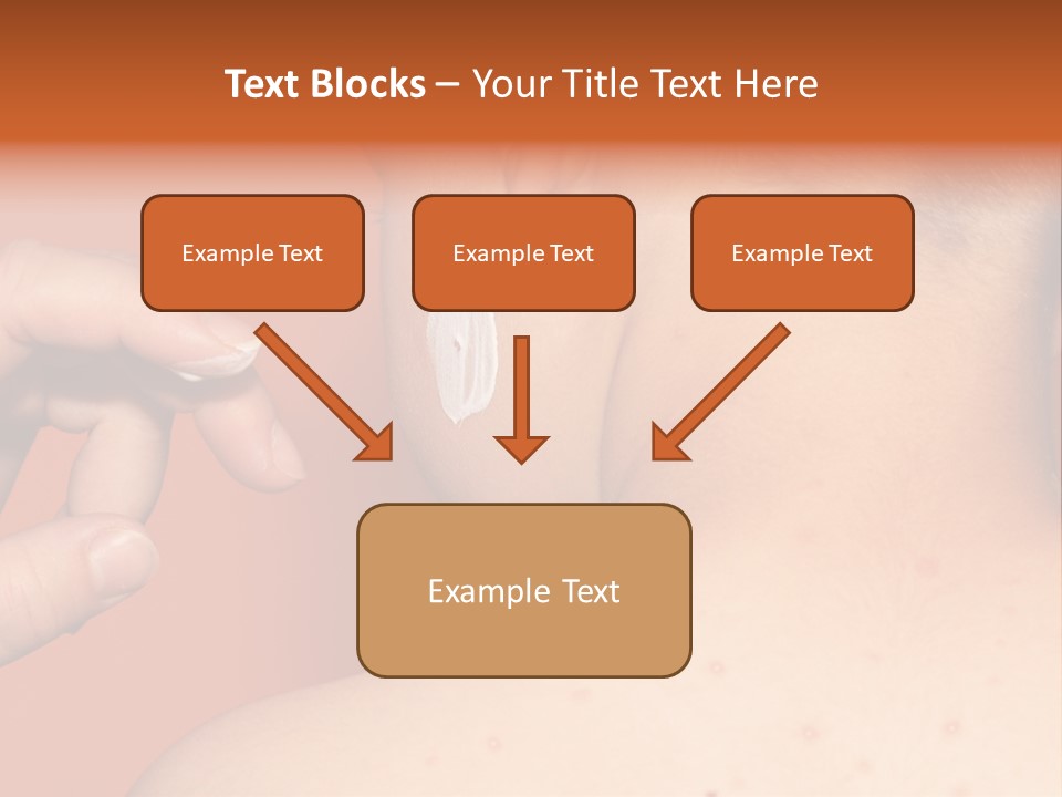 Torso Unwell Caucasian PowerPoint Template