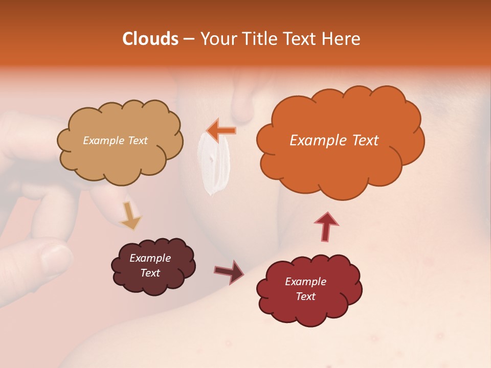 Torso Unwell Caucasian PowerPoint Template