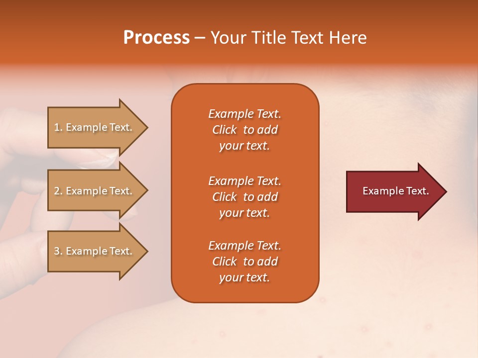 Torso Unwell Caucasian PowerPoint Template