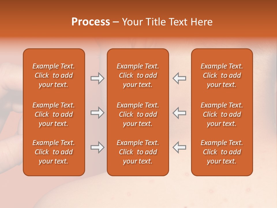 Torso Unwell Caucasian PowerPoint Template