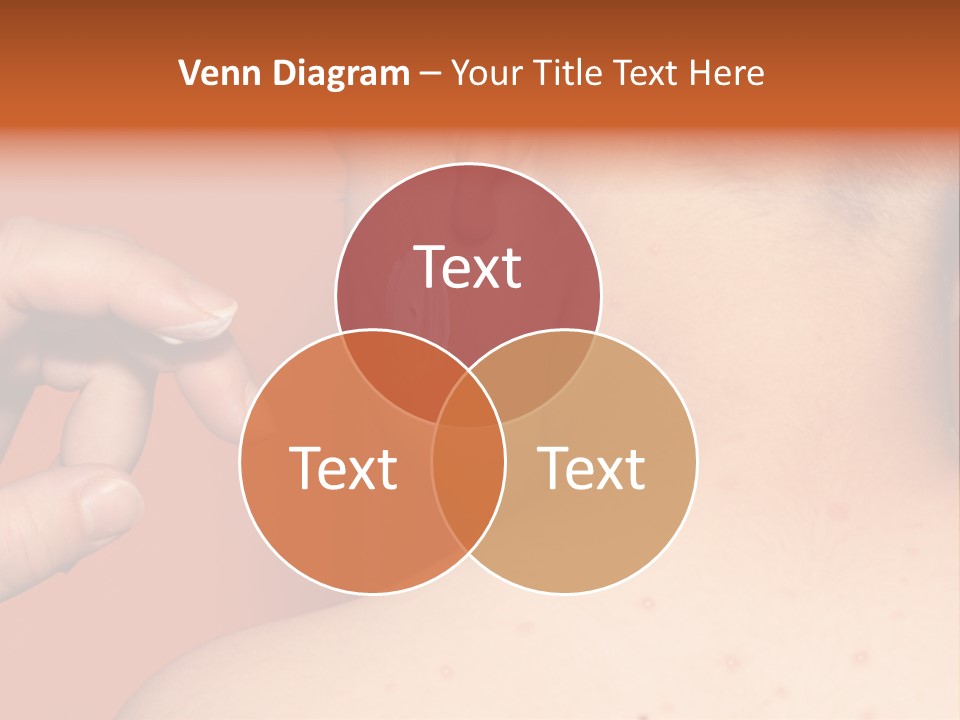 Torso Unwell Caucasian PowerPoint Template