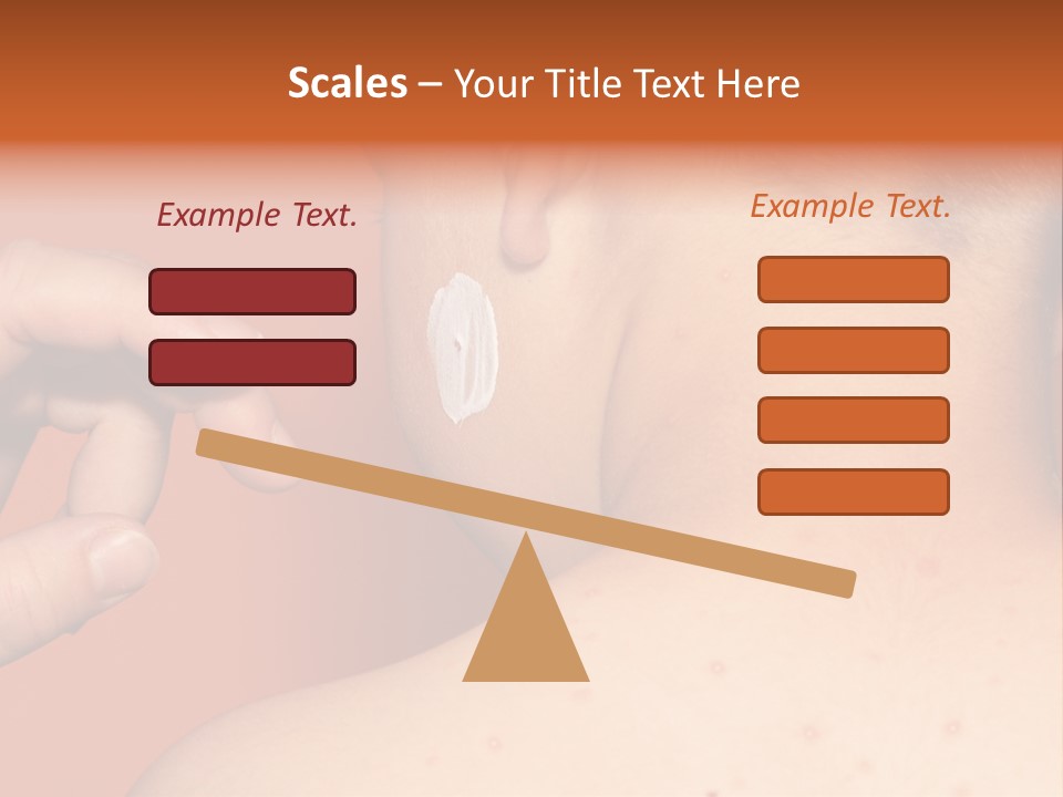 Torso Unwell Caucasian PowerPoint Template