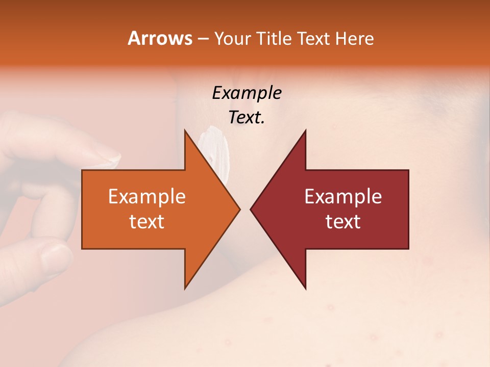 Torso Unwell Caucasian PowerPoint Template