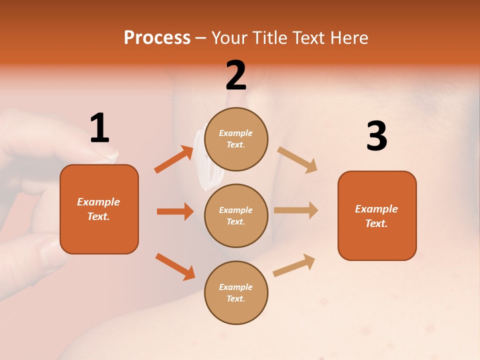 Torso Unwell Caucasian PowerPoint Template